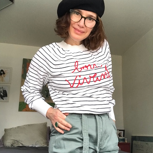 Nautical/Breton Style Sweater - EUC - Picture 2 of 7